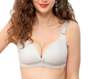 授乳ブラジャー 単品 ノンワイヤー 前開き 前あき マタニティブラジャー ママ 産前産後 妊娠中 レディース インナー 女性下着 スナップボタン 幅広ストラップ ホック式 3ホック 3段階調節 延長フック 可愛い かわいい おしゃれ 女性用 ストライプ 無地