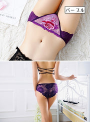 ショーツ スタンダード 単品 ローライズ パンツ パンティー シースルー レース セクシー レディース ローウエスト インナー 女性下着 ランジェリー 刺繍 エレガント おしゃれ きれいめ SEXY 女性用 婦人用