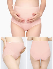 マタニティショーツ マタニティパンツ フルバックショーツ ハイウエスト パンティー アジャスター付き 妊娠初期から妊娠後期 調節可能 インナー 妊婦下着 女性下着 妊娠中 レディース シンプル 無地 単色 ソリッドカラー 女性用 婦人用 M L XL XXL 2XL