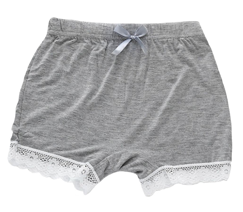 インナーパンツ ペチパンツ 薄手 ペチコートパンツ ショートパンツ レギンス グレー バリエーション画像