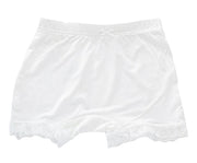 インナーパンツ ペチパンツ 薄手 ペチコートパンツ ショートパンツ レギンス 1分丈 子供用 見せパン 安全パンツ 安全ショーツ 裾レース シンプル 下着 肌着 女の子 女児 キッズ 子供服 子ども服 こども服 高学年 中学生 ジュニア 100cm 110cm 120cm 130cm 140cm 150cm 160cm 白 灰色 黒 ピンク