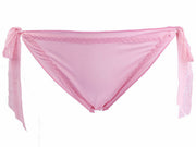 ショーツ レディース インナー 下着 ヒップハンガー ローライズ フリル 紐レース レースリボン CUTE SEXY シンプル 無地 ランジェリー ６カラー