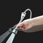 キッチン蛇口 シャワーヘッド 2個セット ノズル 水まわり用品 首振り 回転 360回転 切替え ストレート シャワー ショート ロング 接続部品