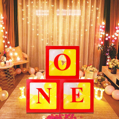 バルーンボックス 3点セット 箱のみ ONE ワン パーティー 商品画像3