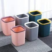 ごみ箱 ゴミ箱 ダストボックス 袋止め 四角 スクエア シンプル おしゃれ かわいい スタイリッシュ リビング ダイニング 袋 ズレない リング