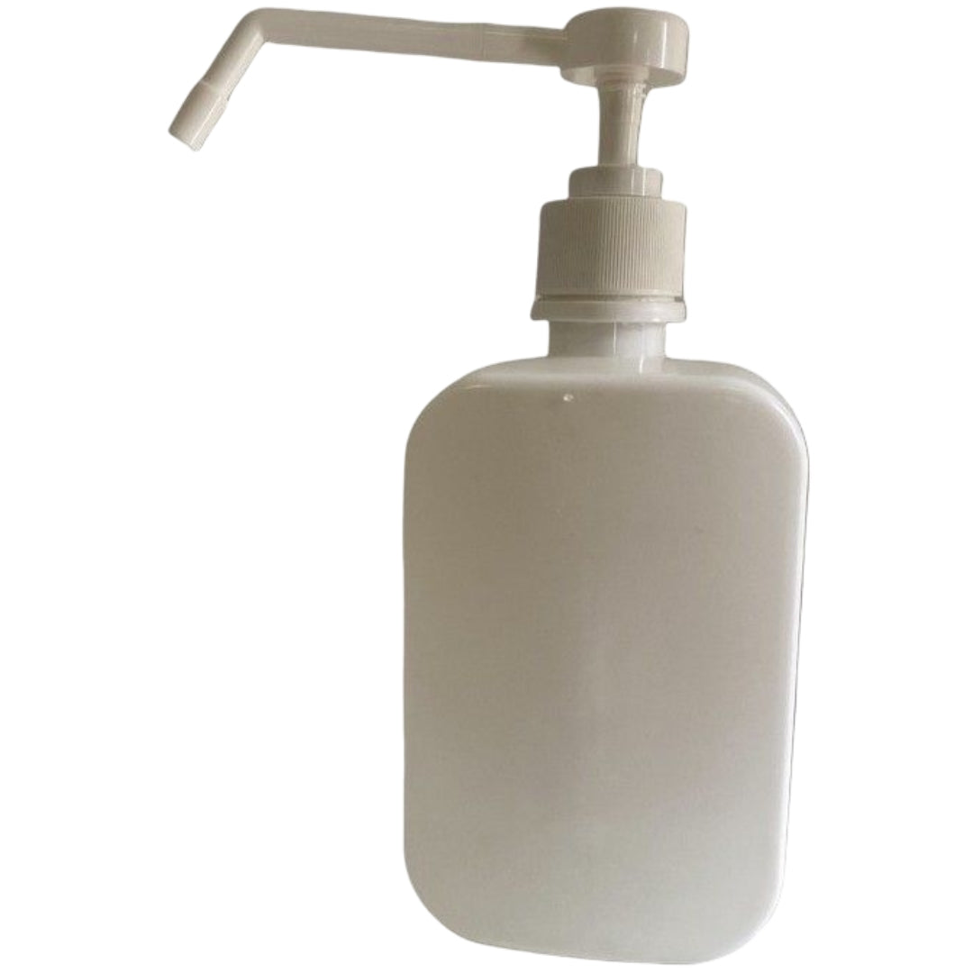 スプレーボトル 容器 ポンプ式 ノズル式 ロングノズル アルコール対応 500ml ディスペンサー 詰め替えボトル プッシュ オフィス 店舗 飲食店 旅行 出張 事務所 玄関 入口 テーブル 家庭