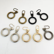 ジッパータブ 単品 ジッパーヘッド プルタブ ファスナー 引き手 部品 パーツ ジッパー 交換用 替え 金具 チャック 交換部品 丸 サークル 修理 手芸パーツ 和洋裁材料 ハンドメイド スライダー ジャンパー パーカー カバン ポーチ 小物 財布 シンプル かっこいい スタイリッシュ 黒 銀色 金色 ブロンズ