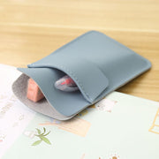 ペンケース 胸ポケット ワイシャツ 汚れ防止 インク漏れ防止 フェイクレザー PU ポケットプロテクター おしゃれ