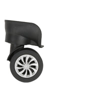交換用キャスター 2個セット スーツケース スーツケースホイール 交換ホイール 切り替え補修用 車輪 修理 交換部品 キャリーバック タイヤ ブラック