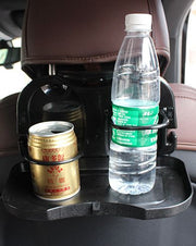 ドリンクホルダー カップホルダー 自動車 車載 カー用品 ペットボトル 食事トレイ 折りたたみ シートに装着