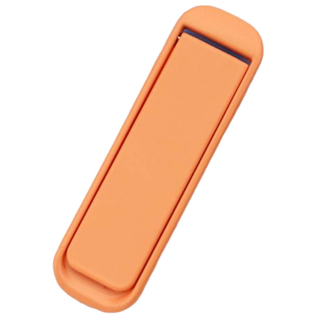 スマホスタンド キックスタンド 折りたたみ 貼り付け式 粘着式 マグネット開閉 オレンジピンク バリエーション画像