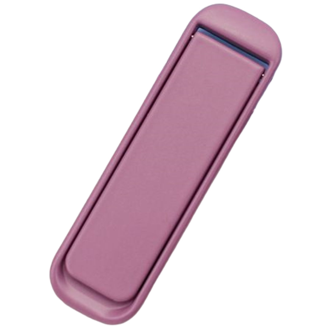 スマホスタンド キックスタンド 折りたたみ 貼り付け式 粘着式 マグネット開閉 パープルピンク バリエーション画像