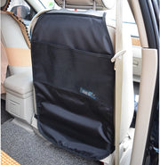 シートバックポケット 車内収納 車載 バックシート カーシート 後部座席 単品 大容量 多機能 フェイクレザー 小物入れ メッシュポケット ペットボトルホルダー ティッシュケースホルダー iPad入れ スマホ入れ 収納 簡単取り付け ベルト固定 便利 かっこいい おしゃれ スタイリッシュ 黒