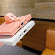 スマホケース スマホカバー iPhoneケース iPhoneカバー ホールドベルト 落下防止ベルト iPhone用 SE 7 8 7plus 8plus XSMAX XR 11 11Pro 11ProMax 12 12Pro 12ProMax 12mini 13 13Pro 13ProMax シンプル 無地 スクエア 四角 ツルツル ユニセックス アイフォン 携帯ケース 保護ケース 背面保護 傷防止 おしゃれ かわいい アイホン メンズ スタンド ホワイト 白 ブラック 黒 ピンク