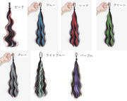 ウィッグ つけ毛 レディース ヘアアクセサリー ブラウン ブラック ピンク ブルー かわいい ポニーテール ヘアアレンジ
