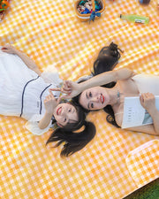 レジャーシート ピクニックシート 150x200cm 200x200cm 折りたたみ 鞄 持ち手 取っ手 手提げ 持ち運び 防水 チェック柄 アウトドア キャンプ お花見 運動会 海 便利 おしゃれ