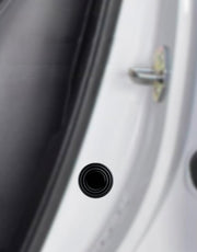 ドアクッション 10個セット 衝撃クッション ドア遮音 カーアクセサリー カー用品 車用品 ステッカー シール 丸形 蛍光 シリコン 衝撃吸収 音 防音 静音