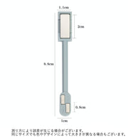 マグネットスティック 2way ネイル用マグネット ダブルヘッド セルフネイル 磁石 マグネット ネイルアート マグネットネイル ジェルネイル