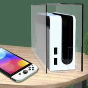 Nintendo Switch ディスプレイケース 保護カバー 収納ケース ダストカバー 本体 インテリア 日用品雑貨 見せる収納 アクリル 透明 クリア ホコリ 汚れ 防塵 防水 任天堂 スイッチ