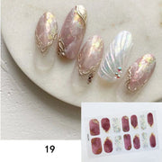 ネイルシール レディース 女性 ネイルアート用品 セルフネイル 爪用 貼るだけ 簡単 装着 両手 ストーン ラメ 花 フラワー おしゃれ かわいい