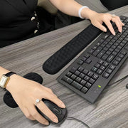 リストレスト 2点セット キーボード用 マウス用 低反発 パソコン PC クッション 手首 補助 サポート 柔らかい 滑り止め
