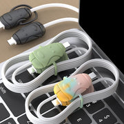 ケーブルプロテクター 保護カバー シリコン Android Type-C iPhone Lightning USB対応 断線防止