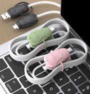 ケーブルプロテクター 保護カバー シリコン Android Type-C iPhone Lightning USB対応 断線防止
