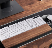 木製リストレスト パームレスト PC周辺グッズ パソコン キーボード用 天然木 木目 シンプル おしゃれ ナチュラル