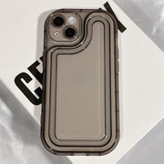 iPhone用ケース iPhone用カバー スマホケース スマホカバー 透明 クリア 単色 落下 保護 傷防止 耐衝撃 衝撃吸収 アイフォン用 Apple用 アップル用 おしゃれ