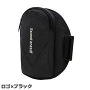 アームバンド アームポーチ スマホケース iPhone ランニング ジョギング スポーツ 防水 アームバッグ アームホルダー 腕 手首 レディース メンズ 収納 携帯 スマートフォン アイフォン 夜間反射 夜光 ロゴ 通気性 軽量 撥水 イヤホン穴付き コンパクト 多機能 マジック テープ ダブルファスナー 運動 ウォーキング トレーニング ジム アウトドア サイクリング