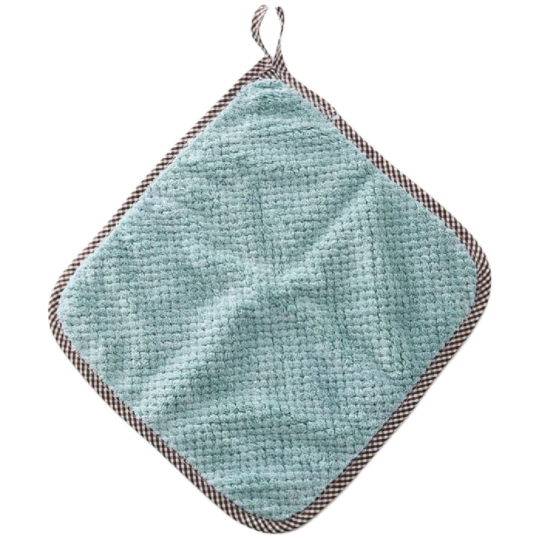 キッチンタオル ふきん キッチン 同色3枚セット クロス 布巾 グリーン【3枚セット】 バリエーション画像