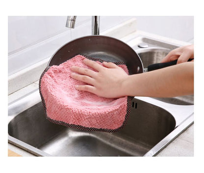 キッチンタオル ふきん キッチン 同色3枚セット クロス 布巾 商品画像4