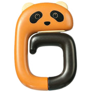 バッグハンガー 折りたたみ バッグフック テーブルフック S字 鞄掛け 荷物掛け バッグ用アクセサリー 吊り下げ カバン掛け テーブルハンガー 折り畳み 持ち歩き便利 パンダ クマ アニマル バッグ掛け 机 デスク