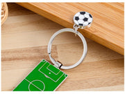 キーホルダー サッカーボール フィールド サッカー場 ゴルフ バドミントン テニス 卓球 バックチャーム ペンダント 男の子 女の子 男女兼用 服飾小物 バッグ用アクセサリー おしゃれ かっこいい かわいい スポーツ 部活 学校 運動