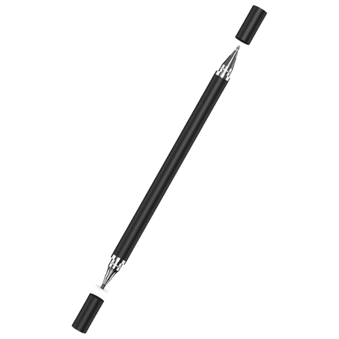 スタイラスペン タッチペン ボールペン 2way スマホアクセサリー タブレットアクセサリー ディスク型 ipad iPhone アイパッド アイフォン ホワイト ブラック ピンク 白 黒