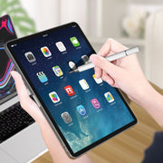 スタイラスペン タッチペン ボールペン 2way スマホアクセサリー タブレットアクセサリー ディスク型 ipad iPhone アイパッド アイフォン ホワイト ブラック ピンク 白 黒