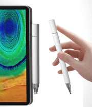 スタイラスペン タッチペン ボールペン 2way スマホアクセサリー タブレットアクセサリー ディスク型 ipad iPhone アイパッド アイフォン ホワイト ブラック ピンク 白 黒