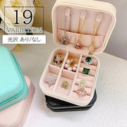 アクセサリーケース レディース ジュエリーケース PUレザー かわいい きれいめ 上品 アクセサリーボックス ジュエリーボックス 収納 収納ケース アクセサリー ネックレス 指輪 リング