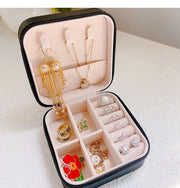 アクセサリーケース レディース ジュエリーケース PUレザー かわいい きれいめ 上品 アクセサリーボックス ジュエリーボックス 収納 収納ケース アクセサリー ネックレス 指輪 リング