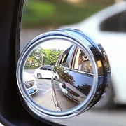 補助ミラー 2個セット 1ペア カー用品 粘着式 360度 調整可能 サイドミラー ドアミラー 死角 視野 広げる 広角 自動車 サポートミラー バックミラー 後方確認 鏡
