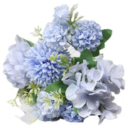 造花 アーティフィシャルフラワー ブーケ 花束 アートフラワー イミテーションフラワー フェイクフラワー ホワイト ピンク ブルー インテリア雑貨 装飾小物 ホワイト ピンク イエロー パープル ブルー