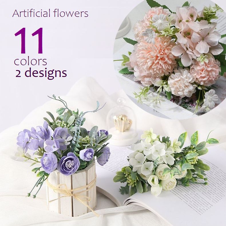 造花 アーティフィシャルフラワー ブーケ 花束 アートフラワー イミテーションフラワー 商品画像