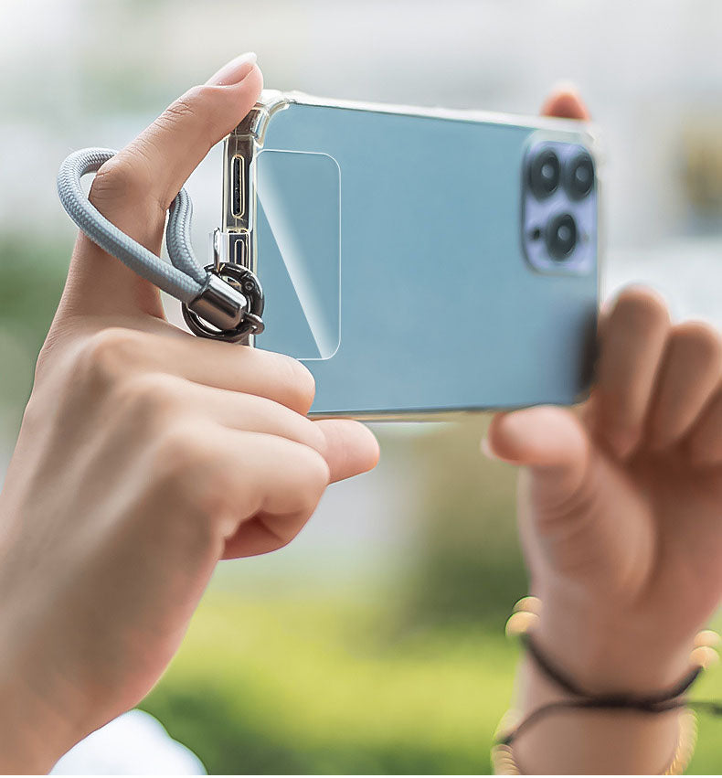 スマホストラップホルダー スマホ用品 挟む 外付けストラップホール 落下防止 ストラップ用ホルダー 商品画像3