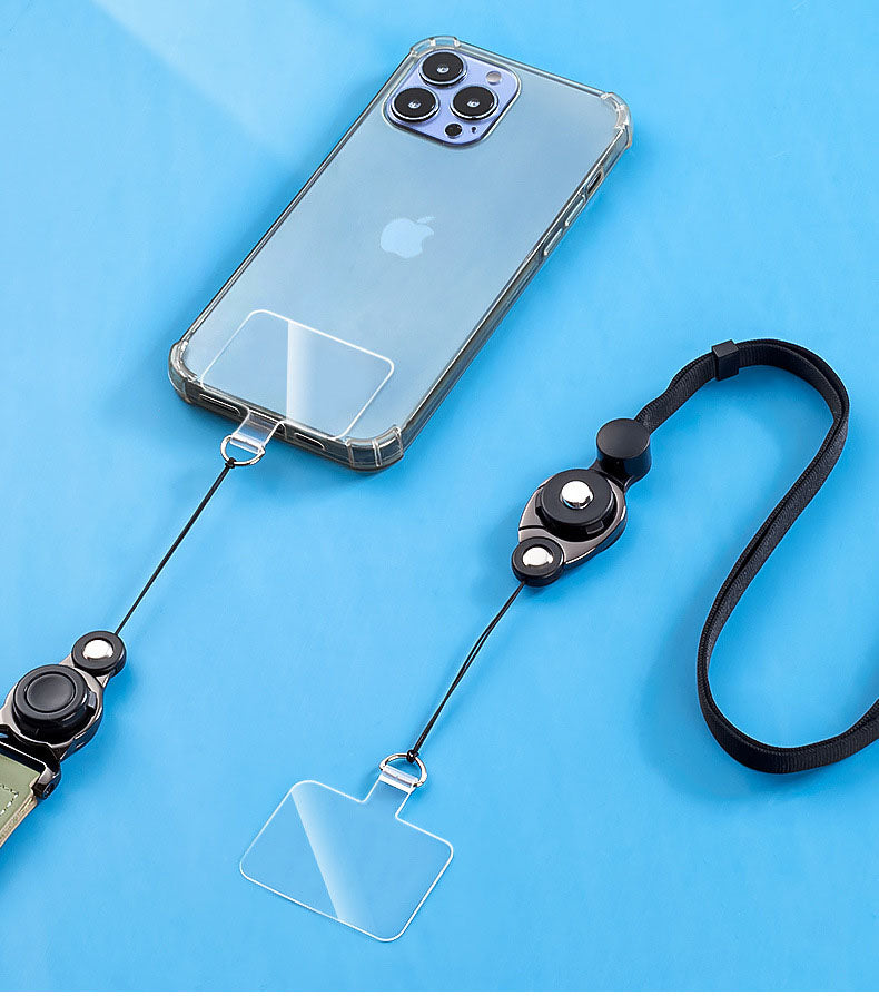 スマホストラップホルダー スマホ用品 挟む 外付けストラップホール 落下防止 ストラップ用ホルダー 商品画像5