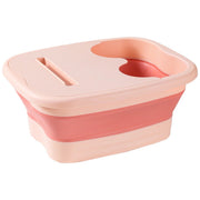 フットバス 足湯バケツ 折りたたみ式 蓋付き リラクゼーション用品 フットスパ 足温器 足湯 立ち仕事 デスクワーク 足裏 あたため コンパクト リラックス スパ気分
