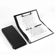 折りたたみ式 クリップボード  バインダー ボードスタンド A4サイズ 3つ折り レターサイズ ファイルボード 書類 収納 伝票 事務用品 ナース メモ クリップホルダー コンパクト 持ち運び 持ち歩き シンプル オフィス