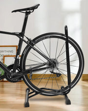ディスプレイスタンド 自転車スタンド 自転車立て L字型 1台用 駐輪スタンド サイクルスタンド 自転車ラック サイクルラック 前輪 収納 屋内 屋外 駐輪場 自転車用品