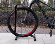 ディスプレイスタンド 自転車スタンド 自転車立て L字型 1台用 駐輪スタンド サイクルスタンド 自転車ラック サイクルラック 前輪 収納 屋内 屋外 駐輪場 自転車用品