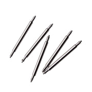 バネ棒 20本セット 太さ 1.8mm 時計ベルト バンド 取り付け用 汎用品 10 11 12 13 14 15 16 17 18 19 20 21 22 23 24 25 26 27 mm用 部品パーツ 交換用部品 腕時計 ピン シャフト 修理