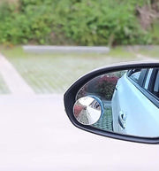 車用補助ミラー ドアミラー用 サポートミラー 2個セット スポットミラー 曲面 簡単取り付け カー用品 自動車用 鏡 かがみ ミニミラー 丸型 ラウンド 小型 安全確認 ブラインドサポートミラー